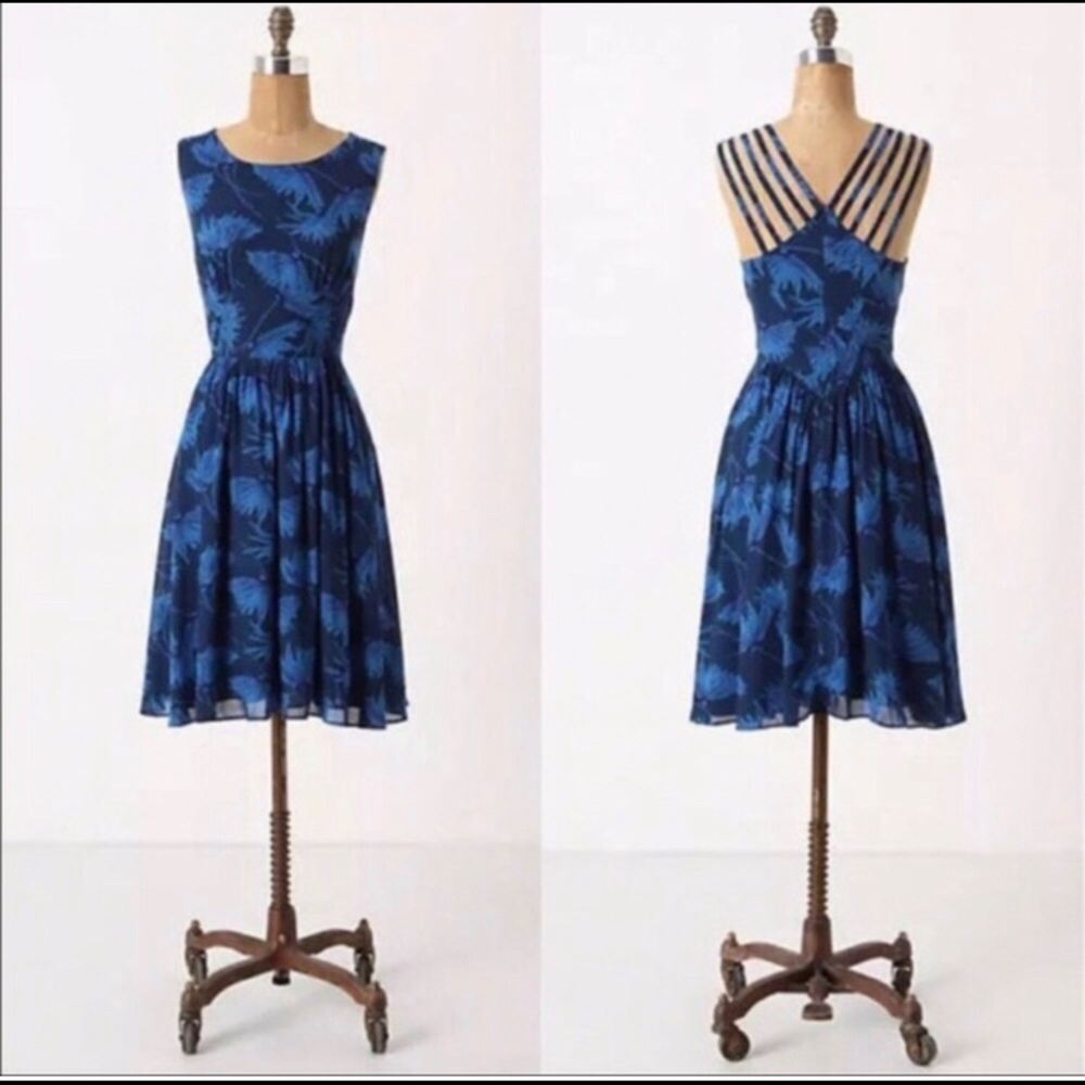 Blue Floral Sundress